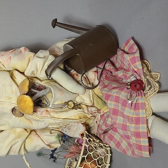 Carmen Manago Handmade Gardening Doll - Picture 4 of 13